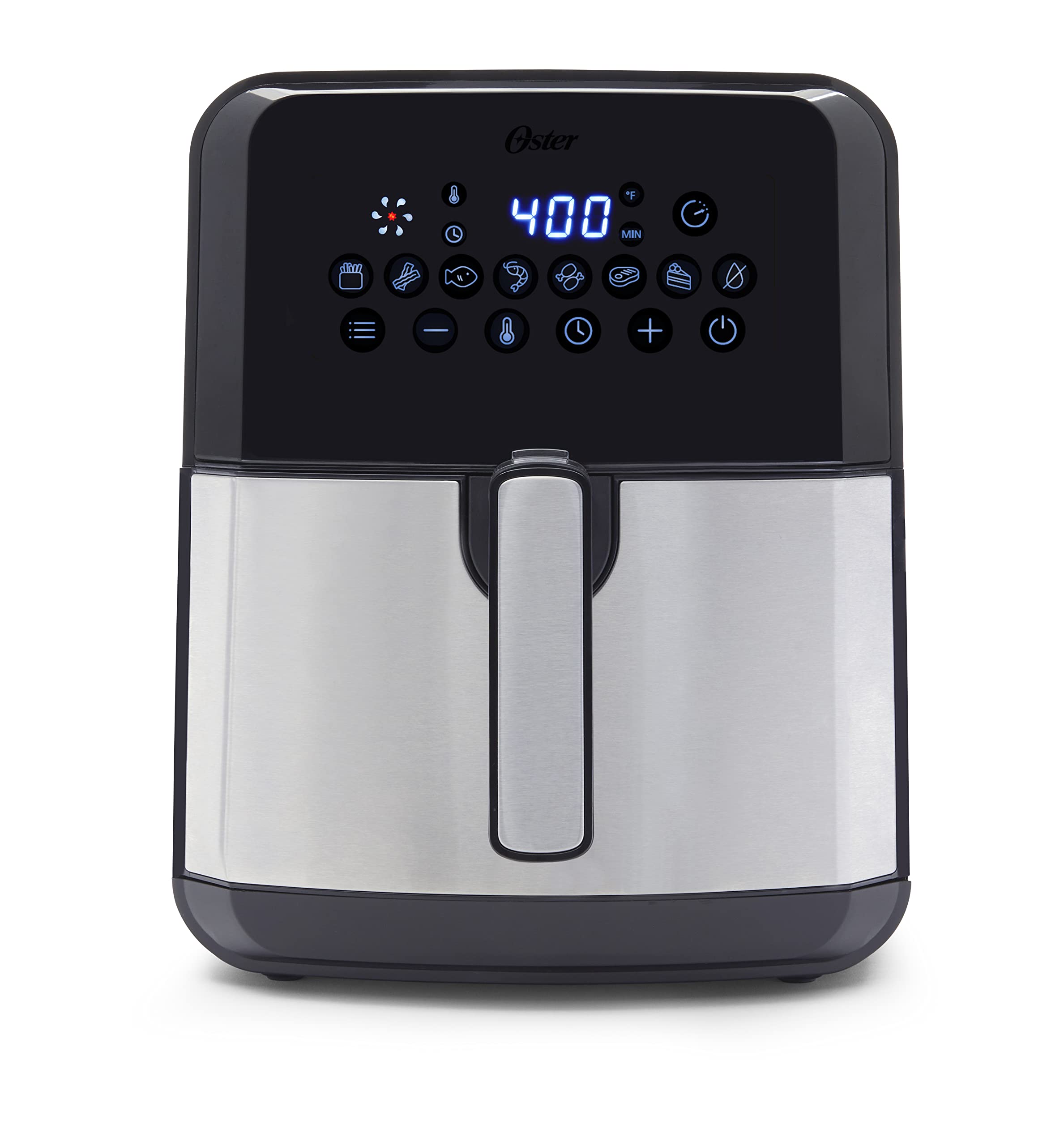Oster DiamondForce freidora de aire 5 qt cocinando papas crujientes con menos aceite