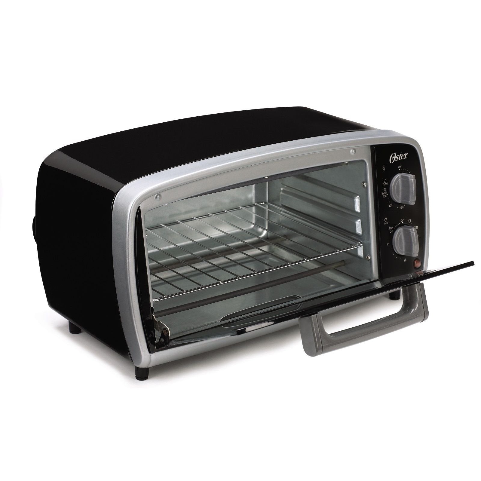 Oster Horno Tostador, puerta de vidrio para vigilar la cocción.