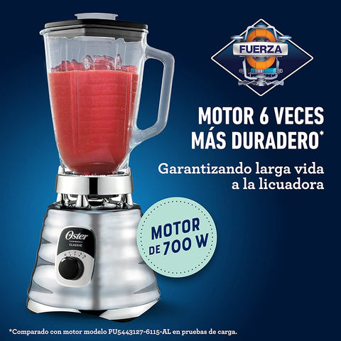 Sistema de transmisión metálica de Oster Original para mayor durabilidad