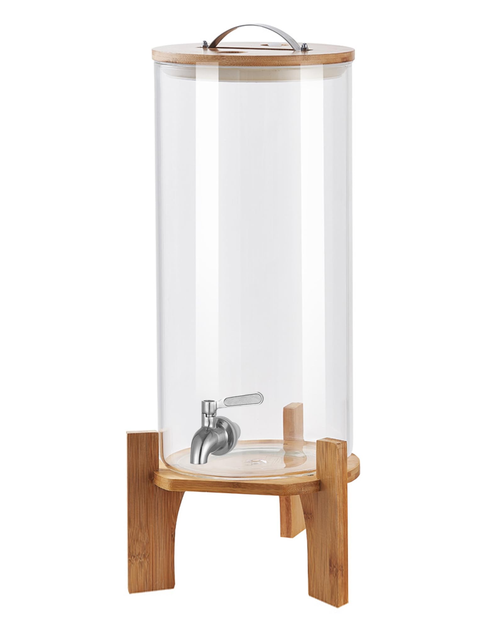 OSXDOL Dispensador de bebidas con capacidad 11 litros y soporte estable para fiestas.