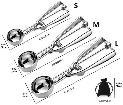 Cucharas Otetot con expulsor para desmolde limpio y cómodo
