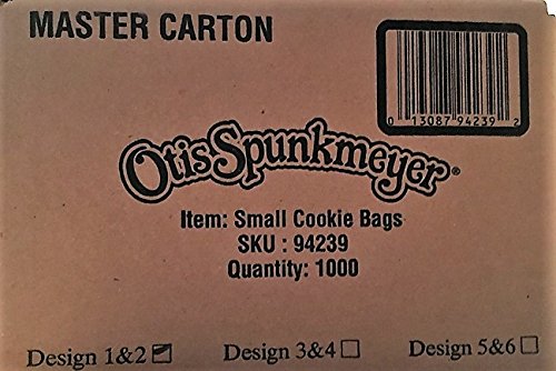 Bolsas de papel Otis Spunkmeyer para galletas 6x8, listas para presentar y vender