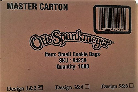 Bolsas de papel Otis Spunkmeyer para galletas 6x8, listas para presentar y vender