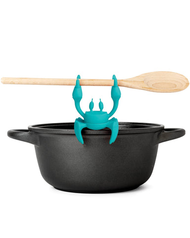 OTOTO Aqua Crab, reposador de utensilios de silicona, mantiene el mostrador limpio y seco.