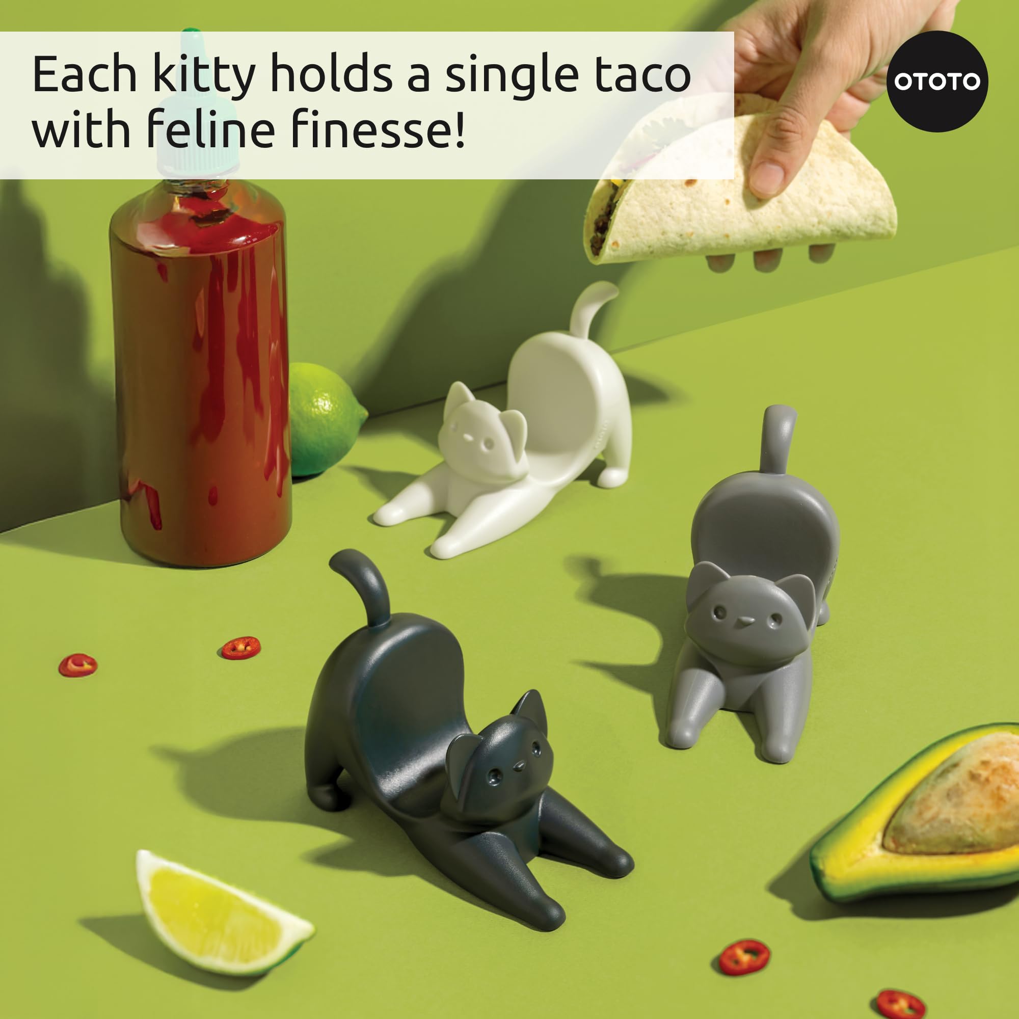 OTOTO Catos, detalle gatito añade encanto a la cocina