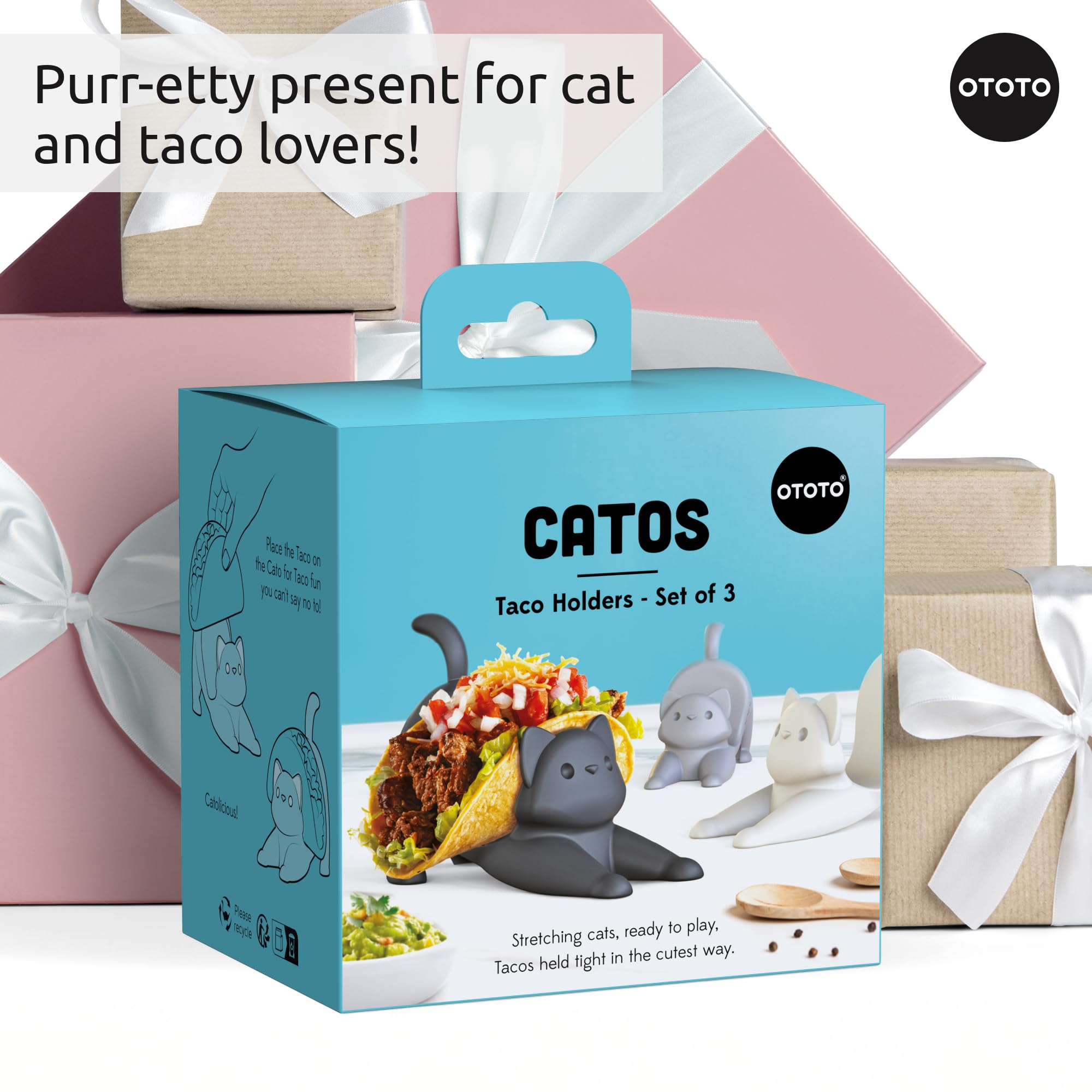 OTOTO Catos, regalo original con actitud felina para cocinas