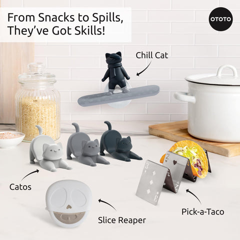 OTOTO Catos, uso versátil para tacos y sándwiches en mesa