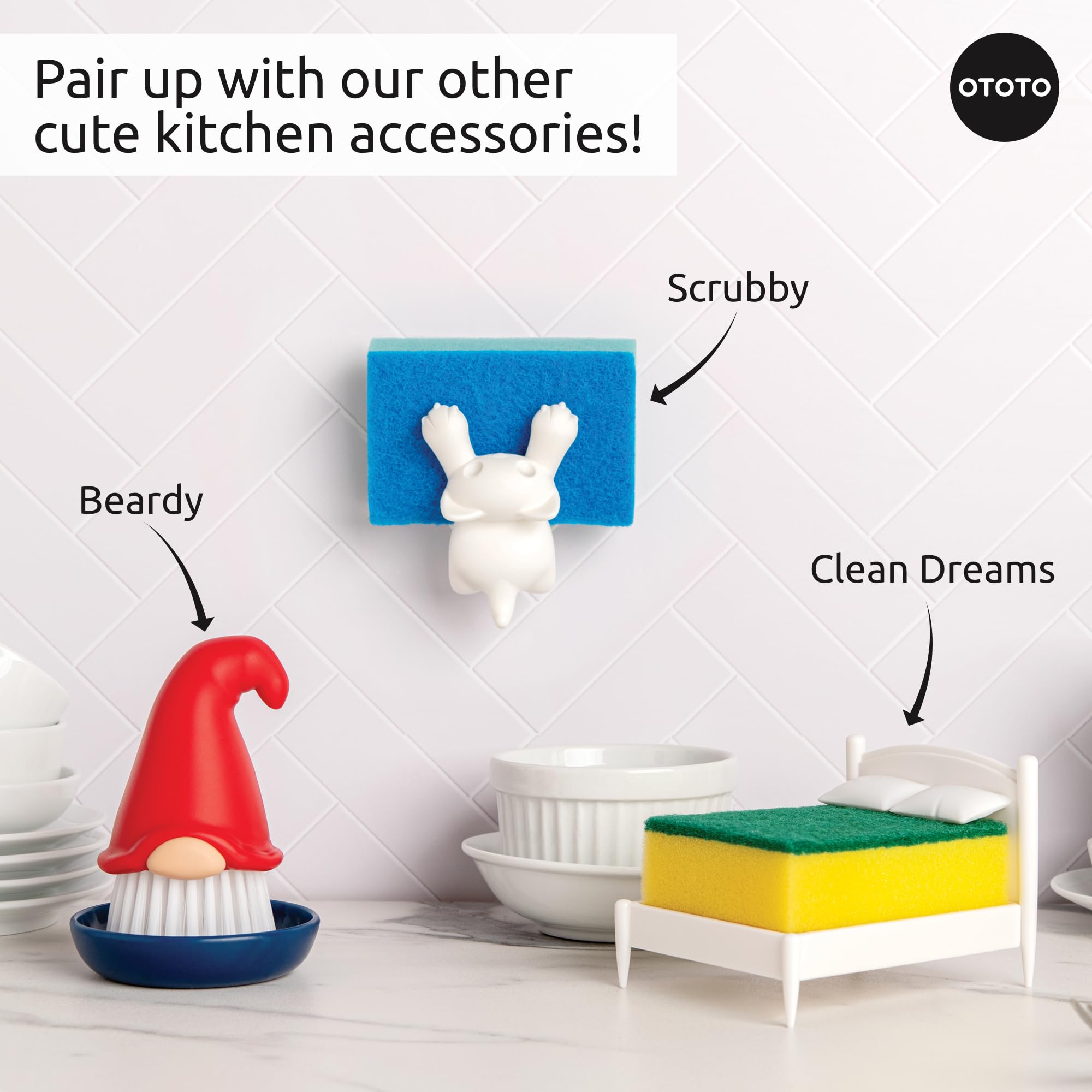 Beardy Gnome OTOTO: regalo divertido para amantes de la cocina y accesorios curiosos.