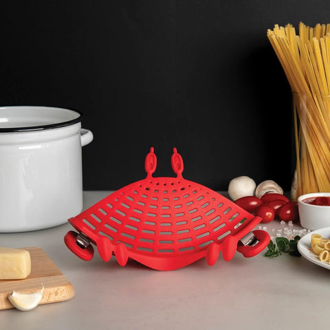 OTOTO Crabby cangrejo rojo muestra diseño divertido para la cocina