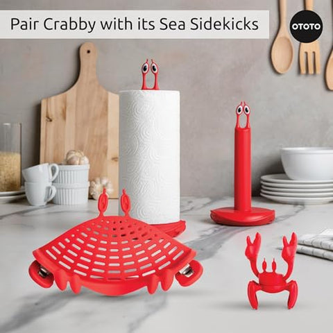 OTOTO Crabby tapas de silicona evitan salpicaduras y controlan el drenaje