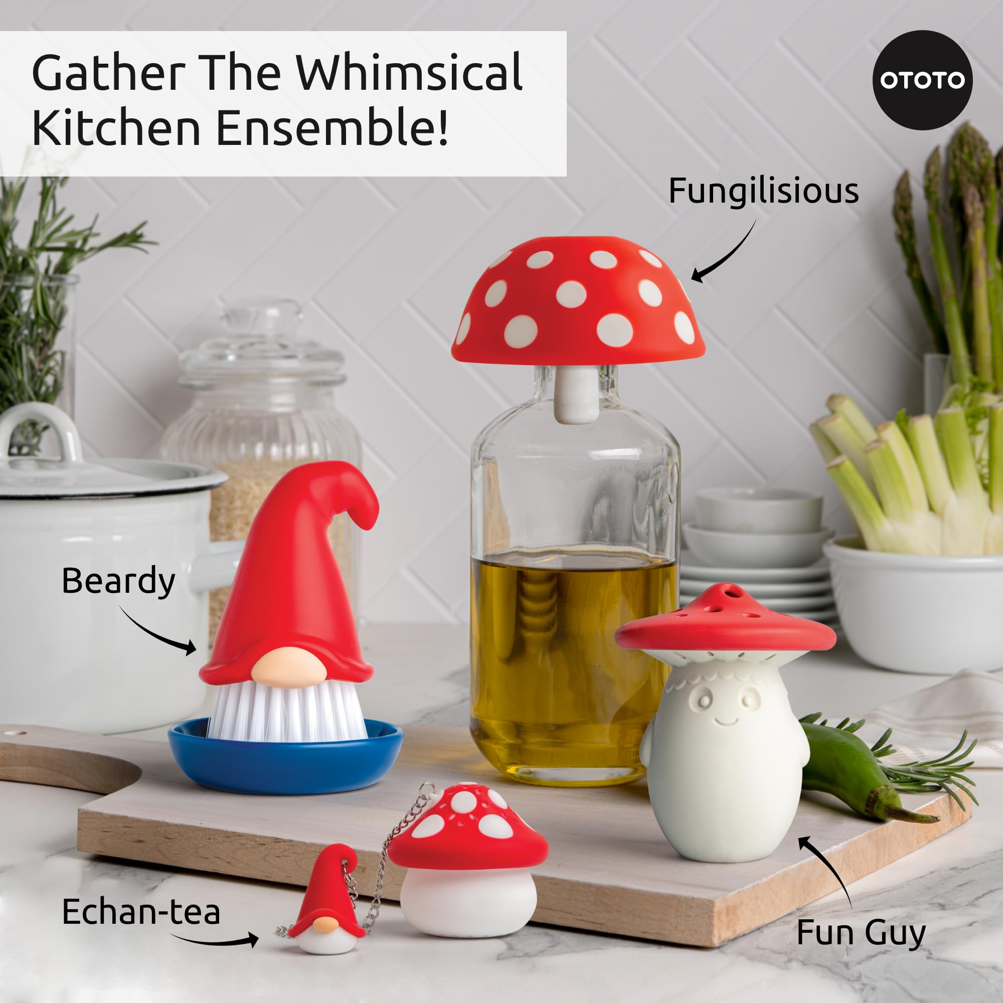 OTOTO diseño encantador infusor te: añade encanto a la cocina