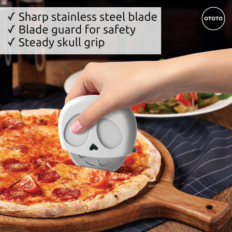 OTOTO diseño-calavera gotico, acero inoxidable para uso diario en la cocina