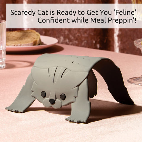 OTOTO Gato Asustado, diseño divertido que añade personalidad a la cocina