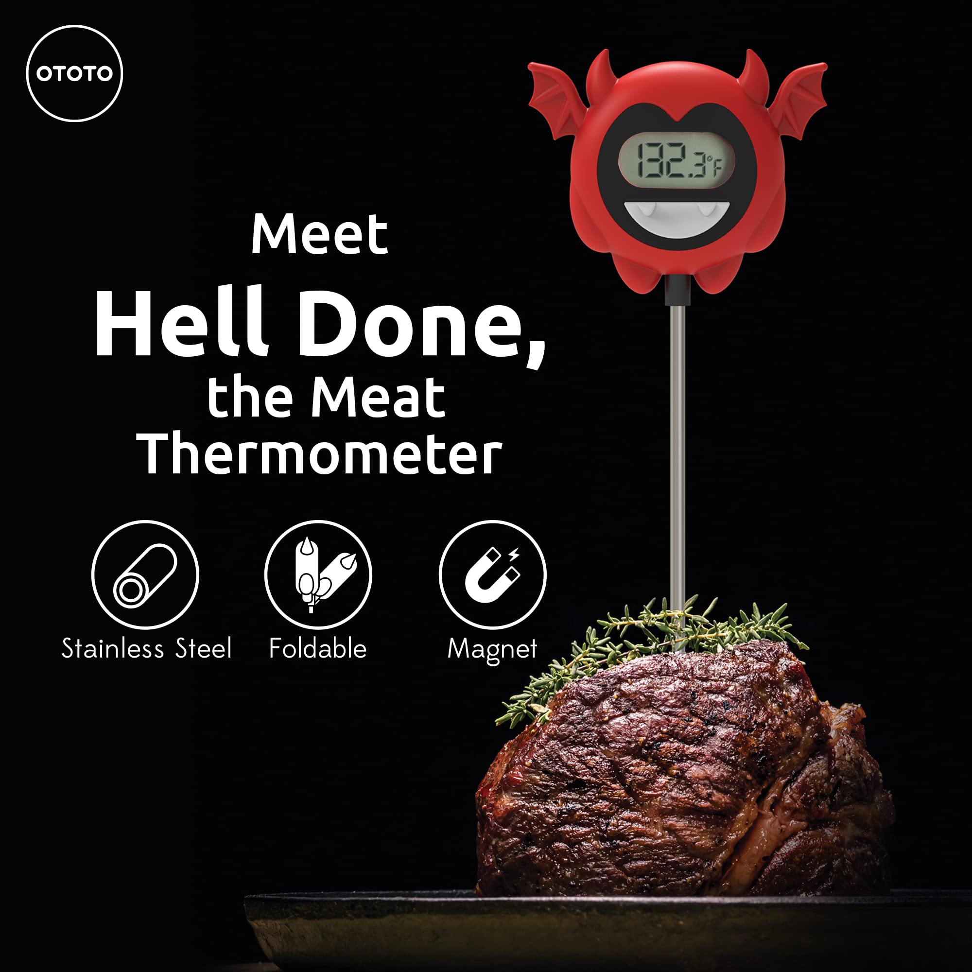 OTOTO Hell Done detalle, protector de sonda para seguridad y limpieza