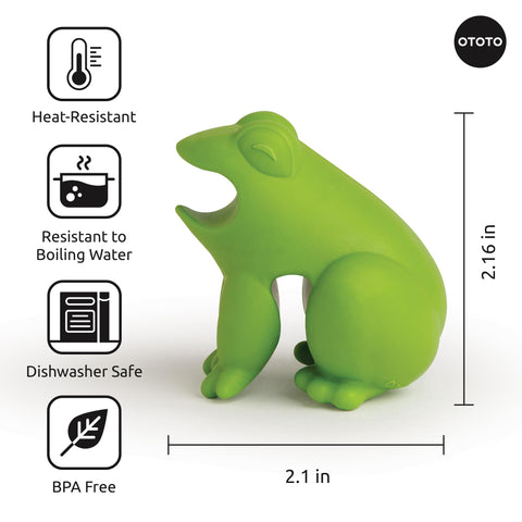 OTOTO HopTop sapo es apto para lavavajillas y fácil de limpiar.