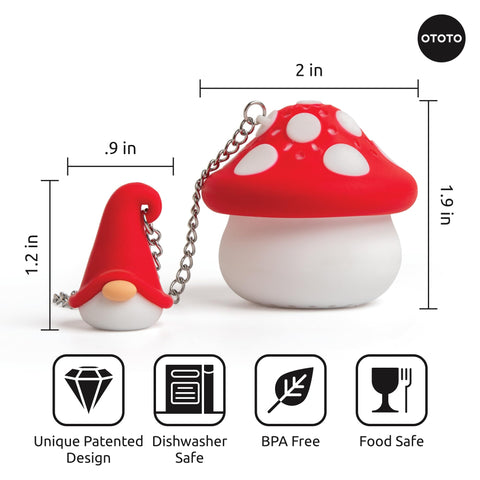 OTOTO infusor te para infusiones herbales: ideal para hierbas sueltas