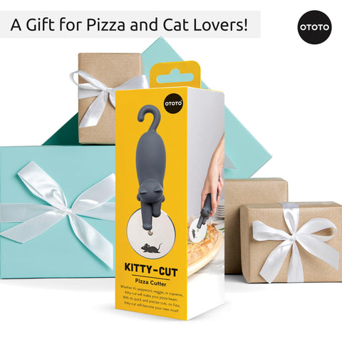 OTOTO Kitty Cut complemento práctico para cenas caseras de pizza
