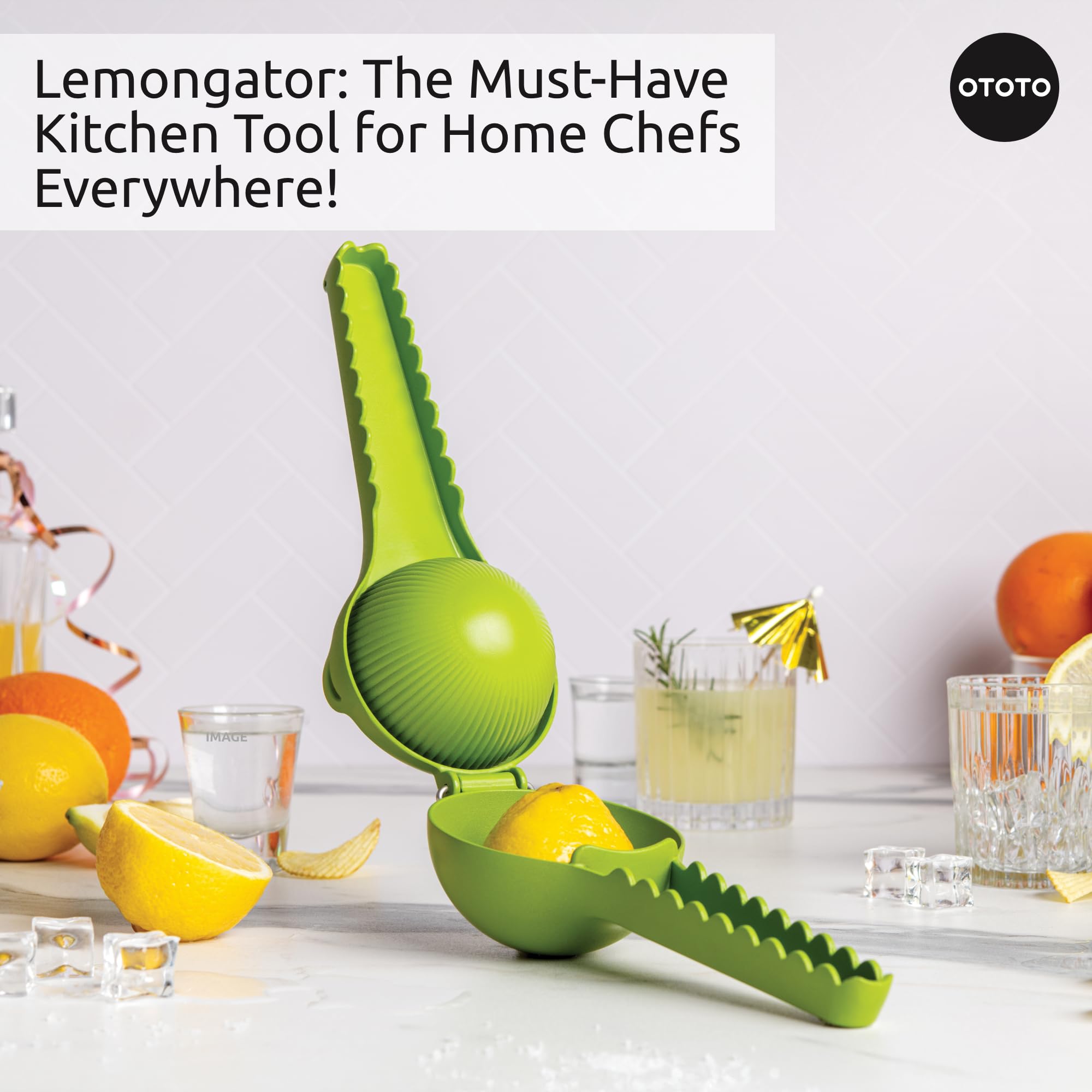 OTOTO Lemongator lavado manual, fácil limpieza sin complicaciones.