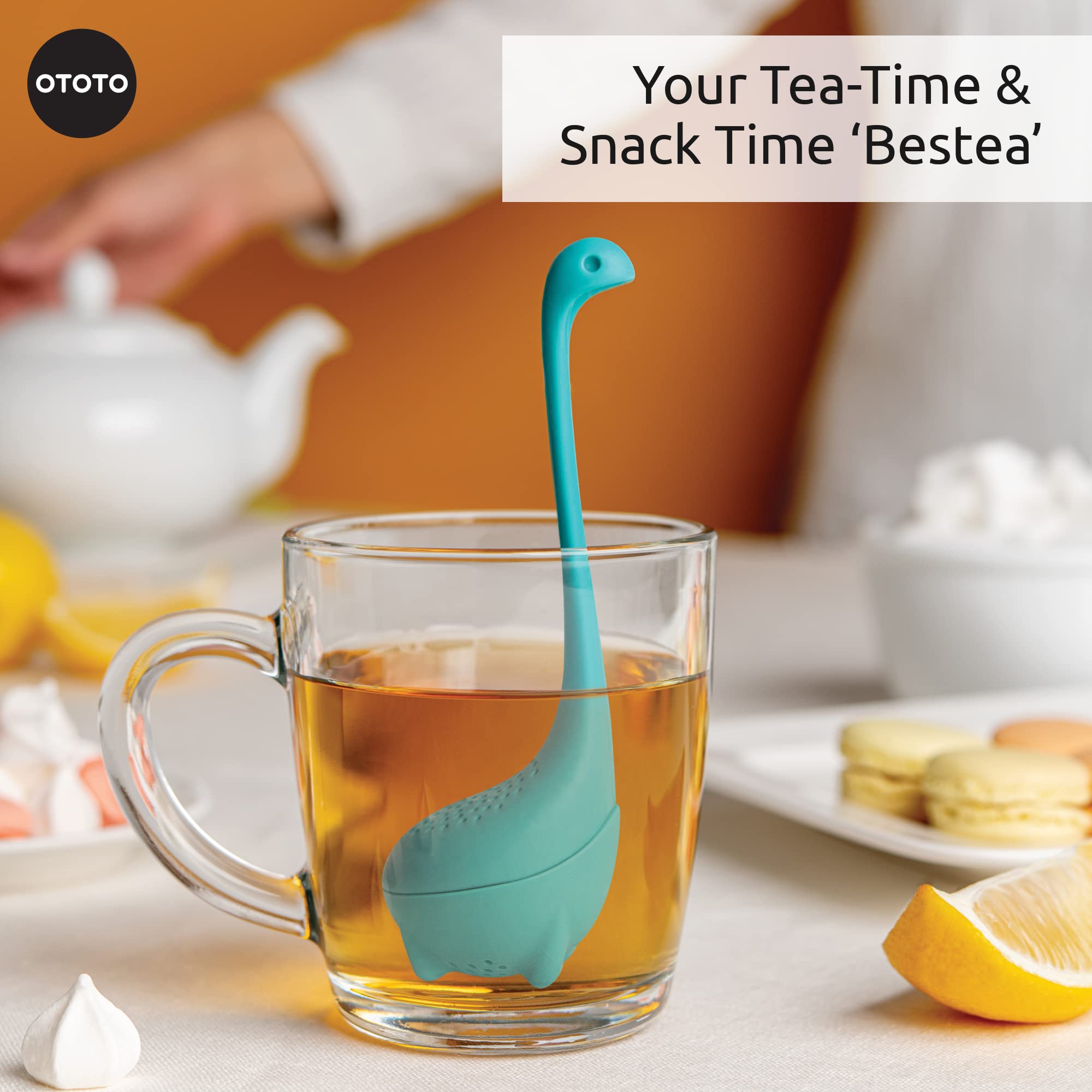 Infusor Nessie apto para lavavajillas, limpieza rápida