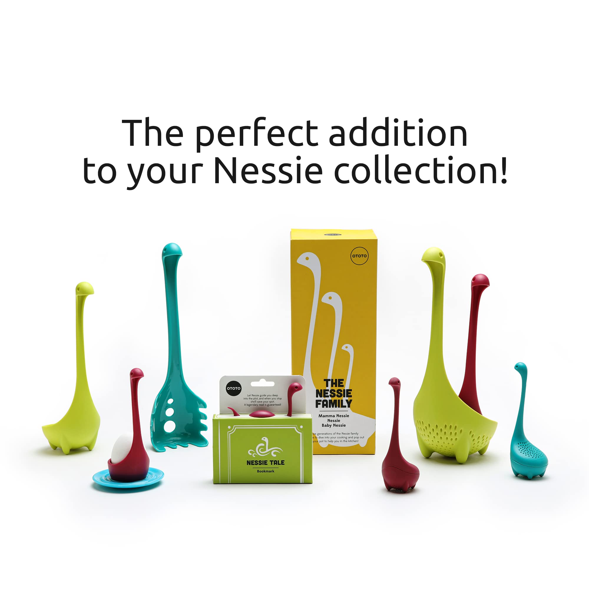 OTOTO Nessie colección de utensilios divertidos para la cocina