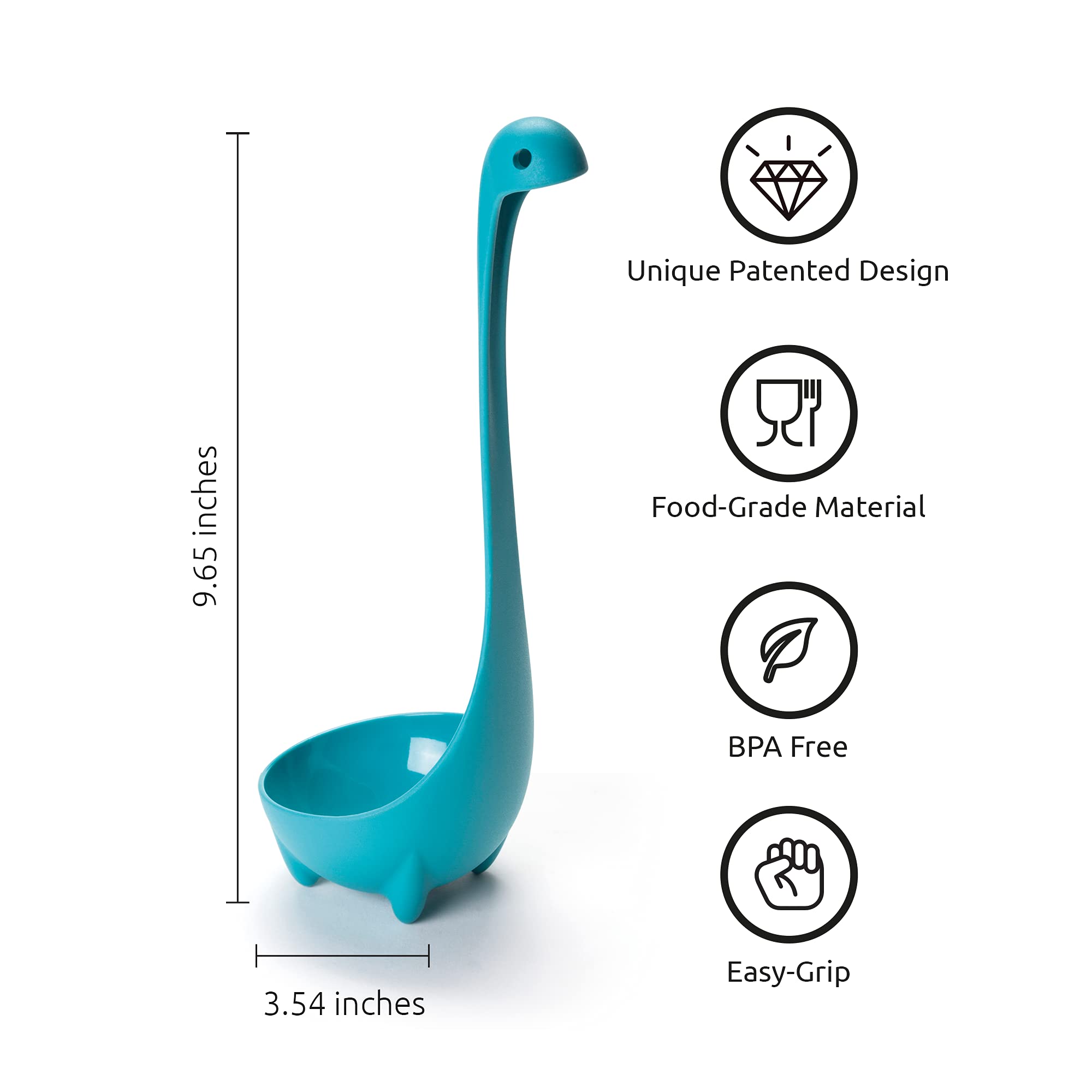 OTOTO Nessie diseño Loch Ness para alegrar cualquier olla