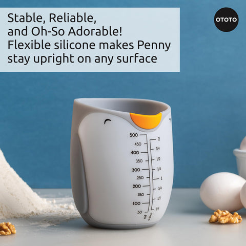 OTOTO Pingüino Penny, apto para microondas para calentar ingredientes con seguridad