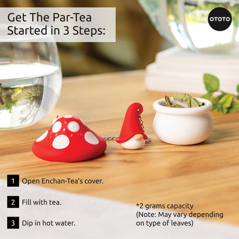 OTOTO regalo gnomo infusor te: opción original para amantes del té