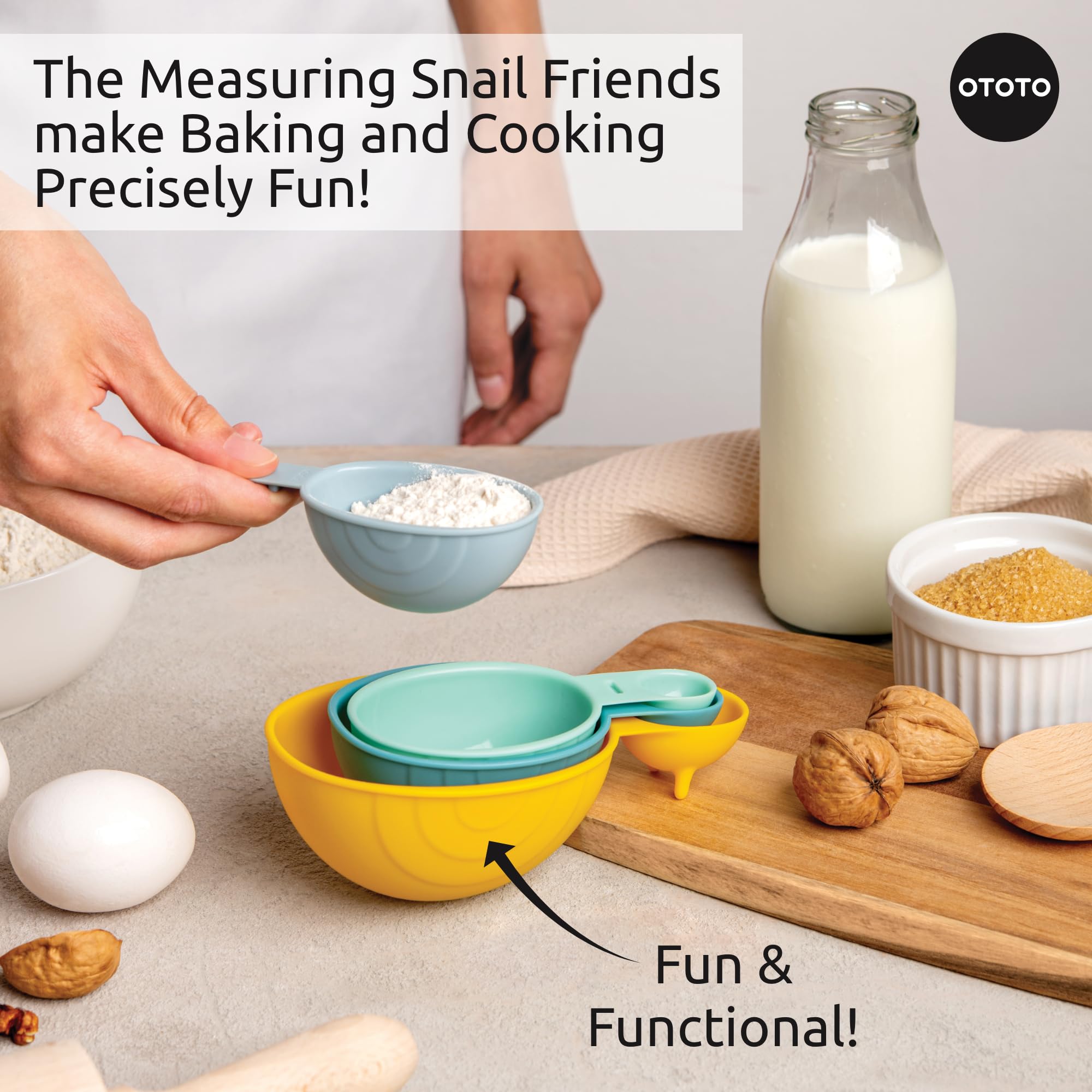 OTOTO Shelly: diseño concha divertido para cocinar con estilo en la cocina.