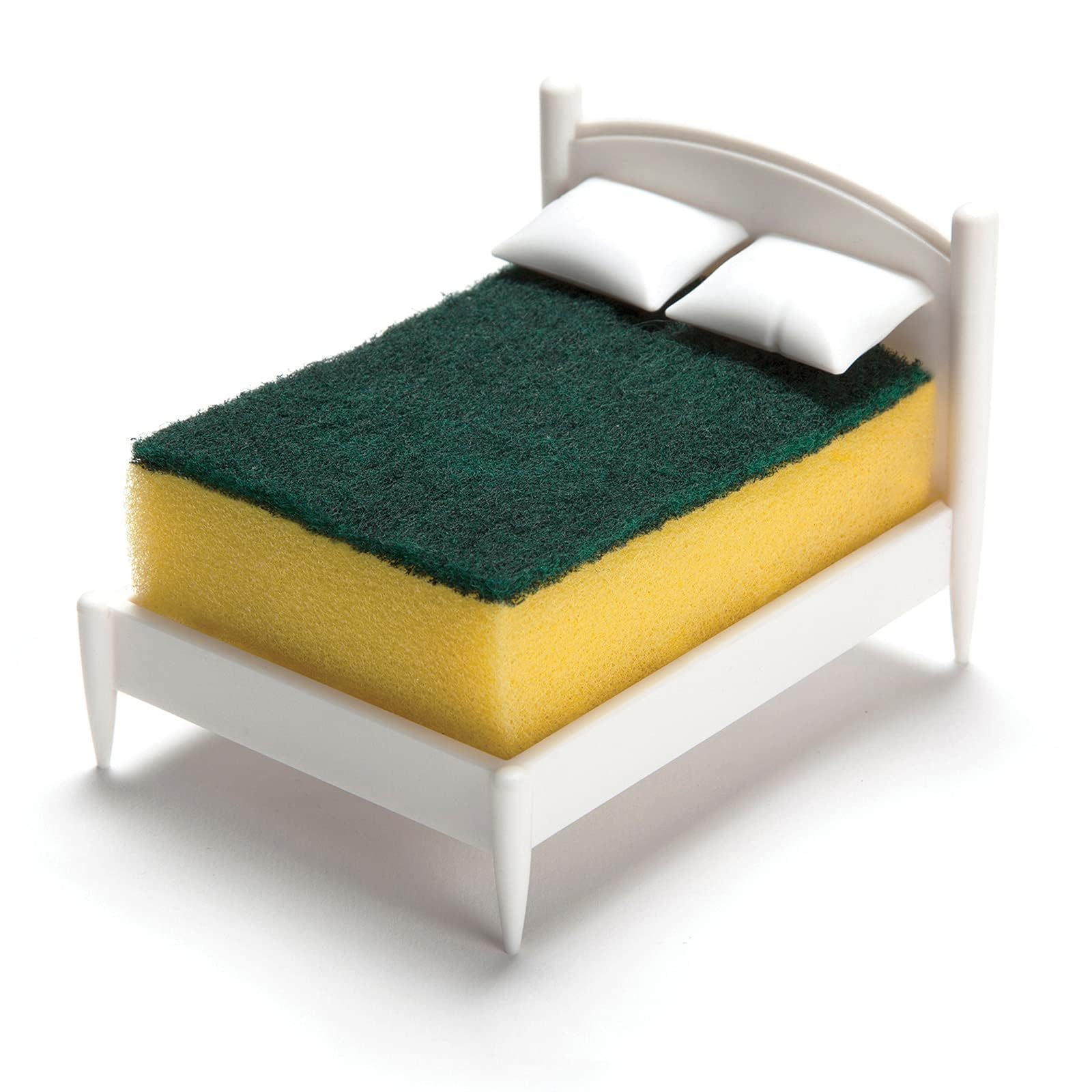 OTOTO esponja en cama con almohadas, descanso higienico para la esponja