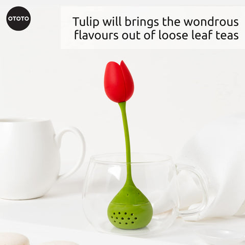 Regalo divertido OTOTO Tulip para amantes del té
