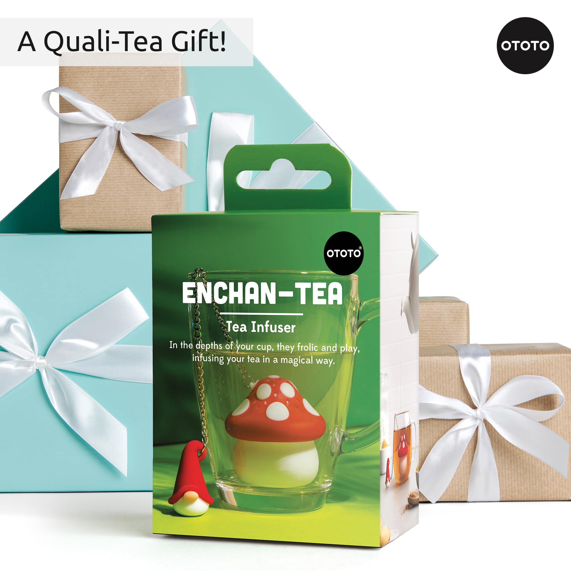 OTOTO uso oficina infusor te: pausa de té divertida en el trabajo