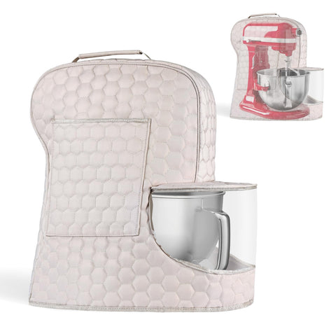Ottkids cubremezcladora KitchenAid 6-8qt protege polvo y salpicaduras.