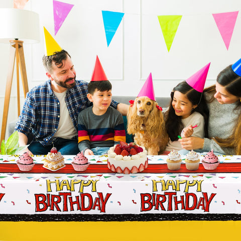 Mantel desechable Oudain facilita la limpieza tras eventos.