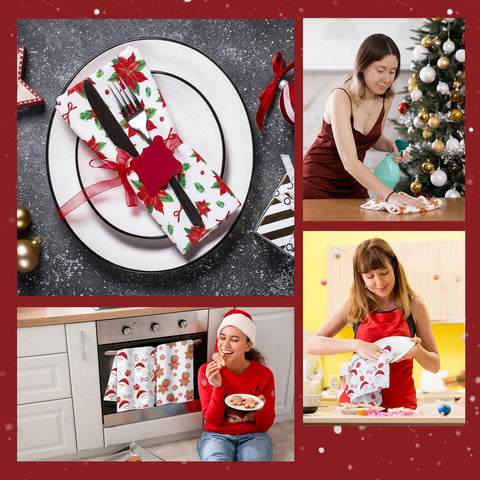 Oudain toallas de cocina para regalo y decoración