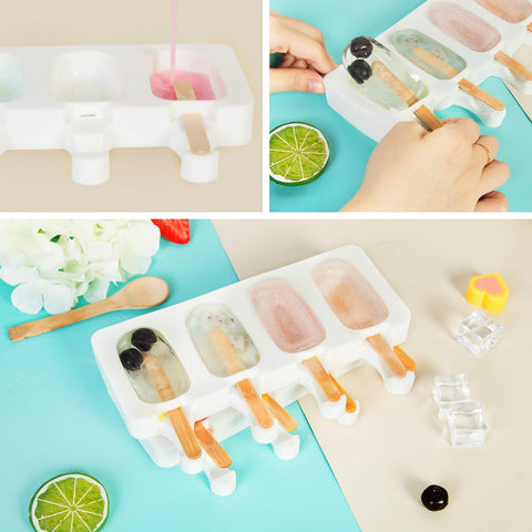 Ouddy Life moldes aptos para horno y congelador para preparaciones versátiles.
