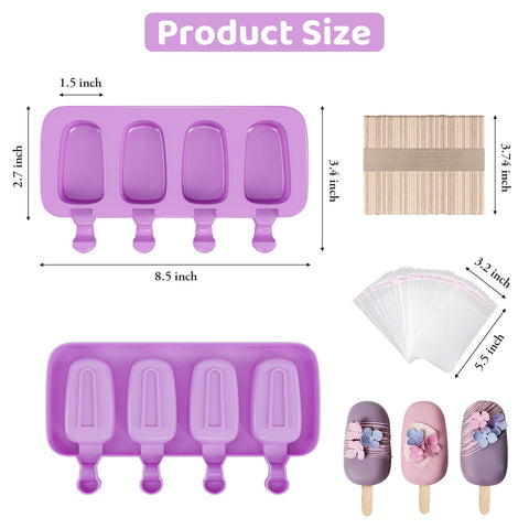 Palitos de madera Ouddy Life 50 para paletas listas