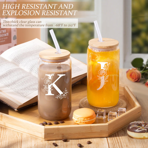 Taza de borosilicato Oufrenn, resistente a cambios de temperatura