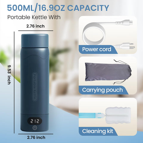 Tamaño compacto de 24 cm para viaje y oficina con OULONGER.