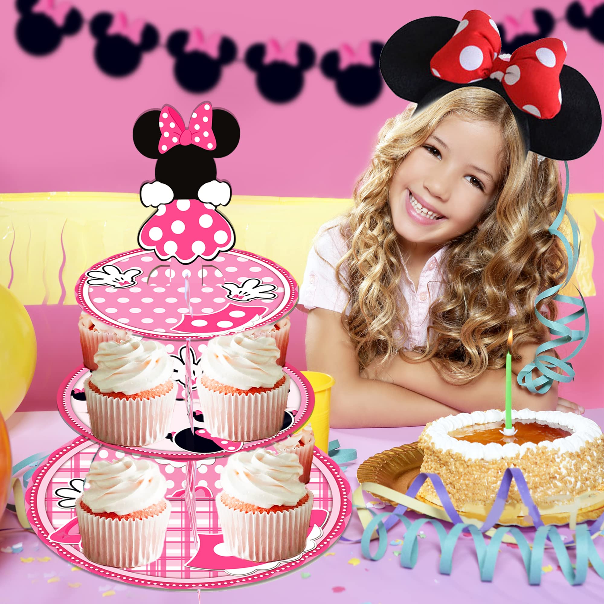 OULUN Minnie rosa, uso versátil en interiores y exteriores.