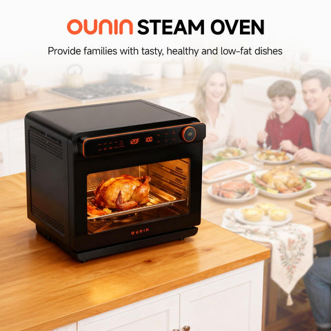 Ounin 24L, cocina eficiente en la encimera con seguridad y conveniencia.