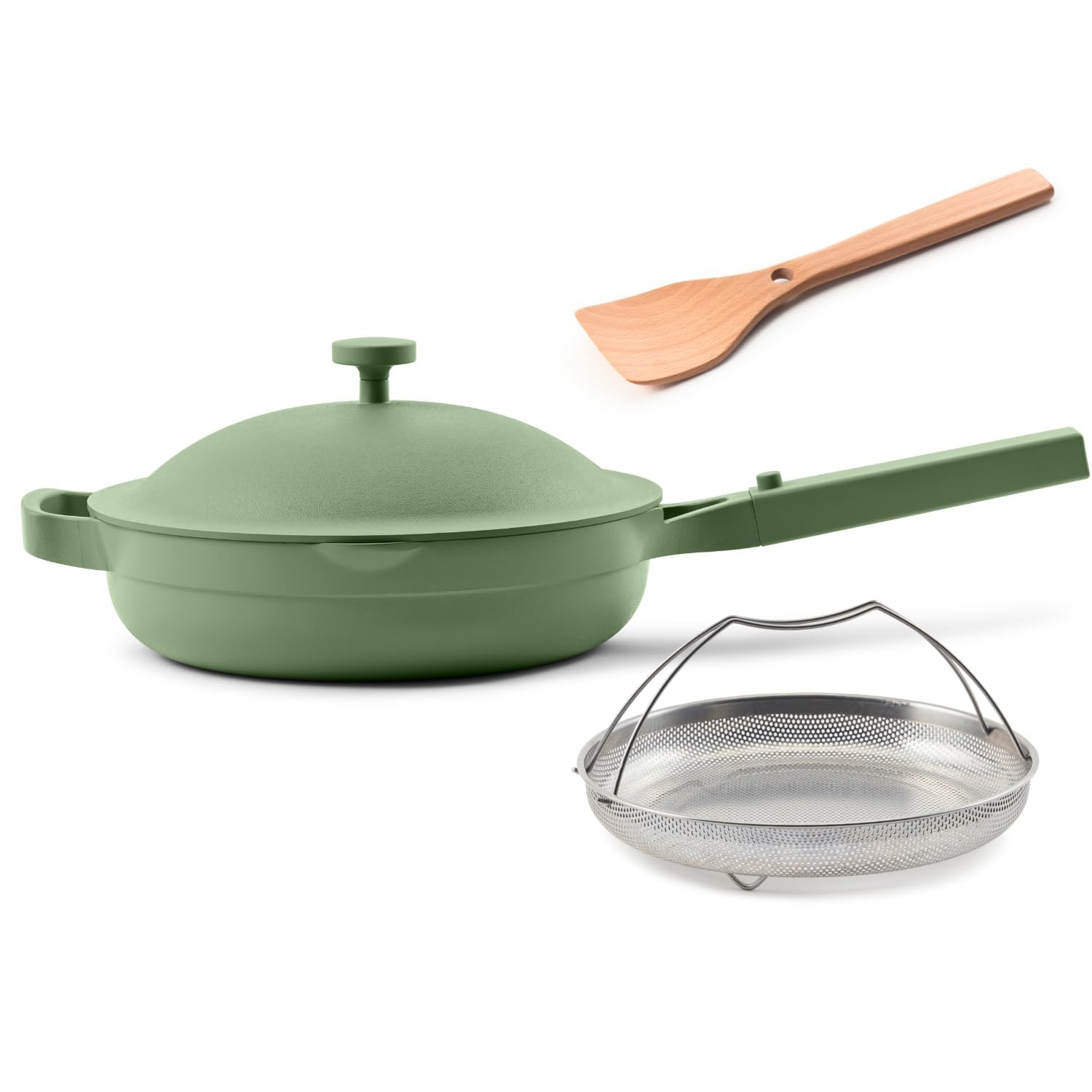 Our Place Always Pan 2.0 muestra el diseño todo en uno para cocina eficiente