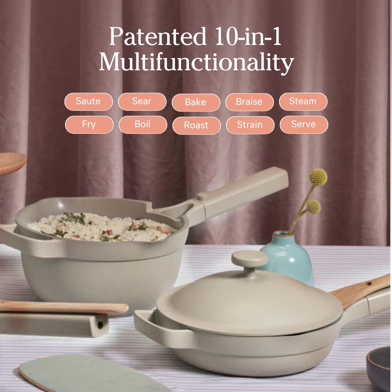 Mini Always Pan en inducción con calentamiento rápido y uniforme