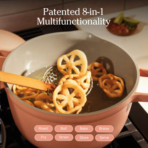 Our Place Perfect Pot, olla apta para horno e inducción para recetas versátiles