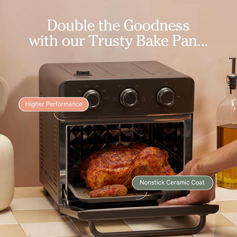Our Place Wonder Oven: accesorios durables para hornear y freír en un solo kit.