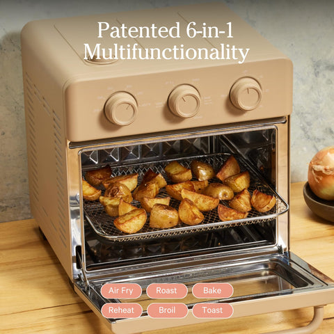 Interior de 12 L del Wonder Oven para preparar comidas para 2–4 personas.