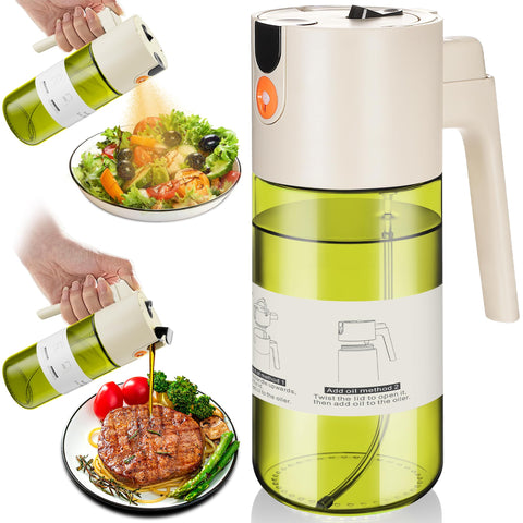 La botella OURCABECUE con atomizador ofrece rociado uniforme para cocinar