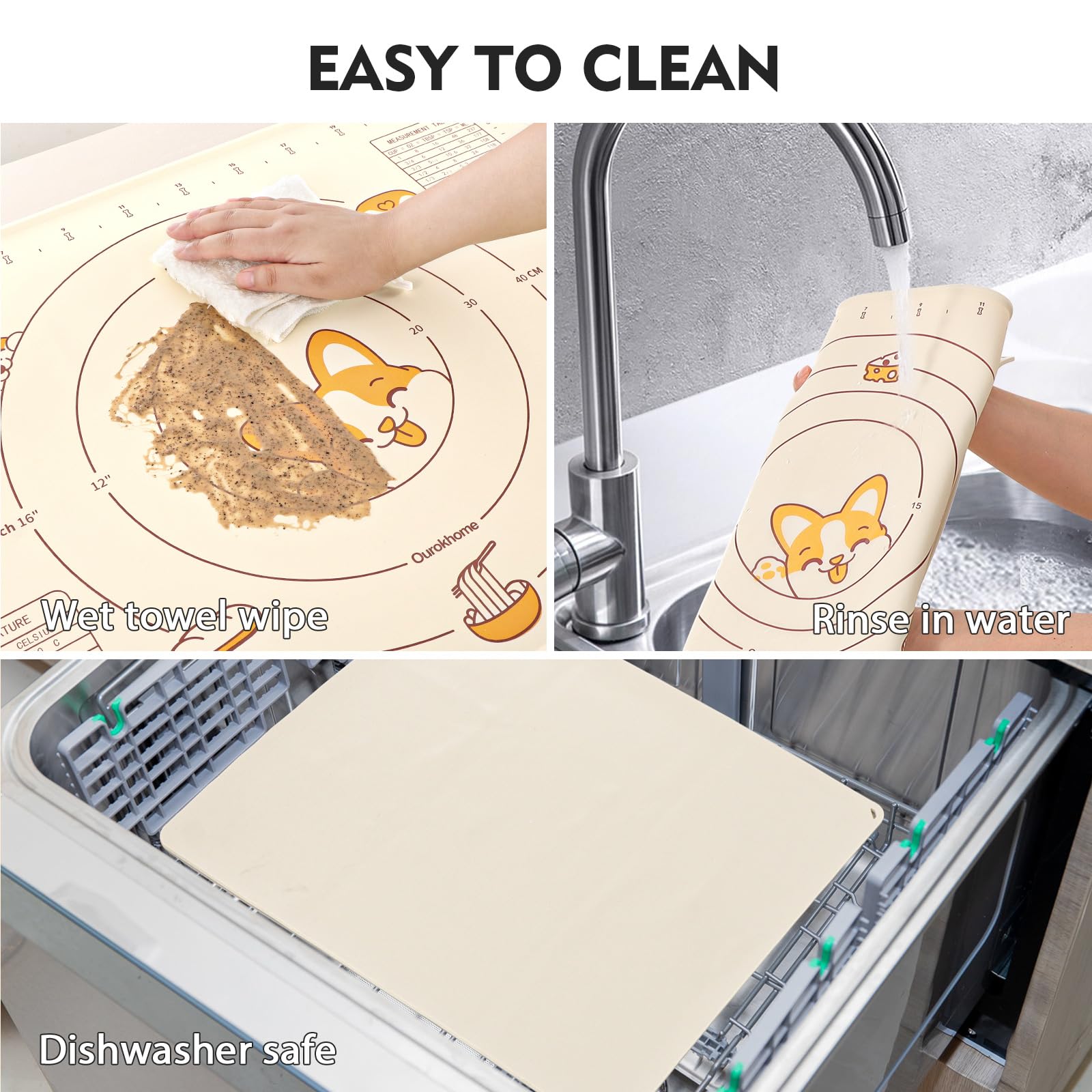 Ourokhome: almacenamiento compacto para encimera ordenada.