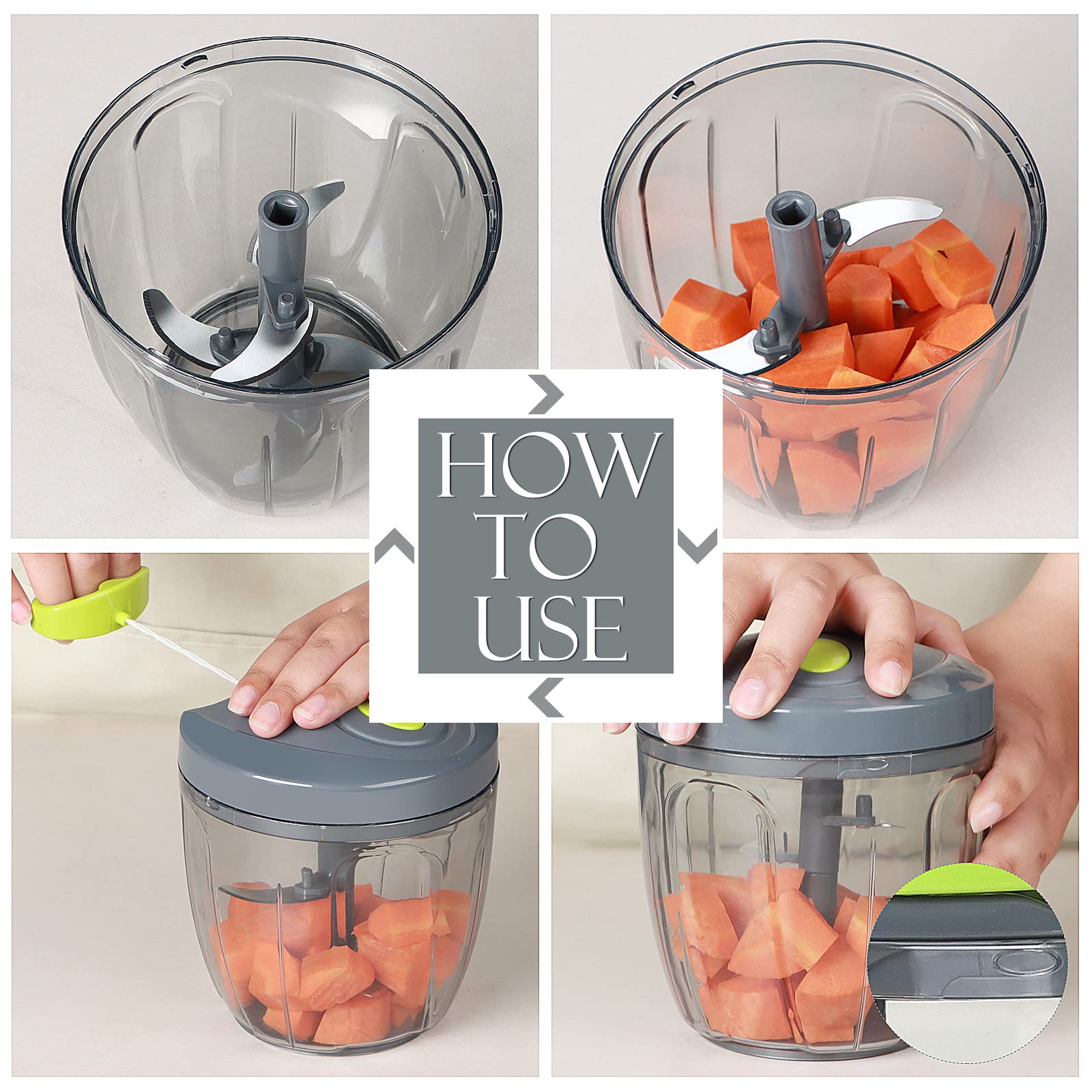 Ourokhome diseño-compacto para cocina y viaje conveniente