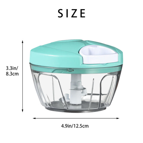 Ourokhome picadora manual, regalo práctico para cocineros en movimiento.