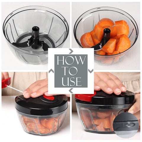 Ourokhome: capacidad de 500 ml para porciones frescas y listas.